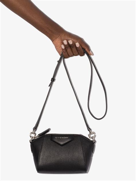 givenchy nano antigona mini crossbody leather bag|Givenchy antigona mini.